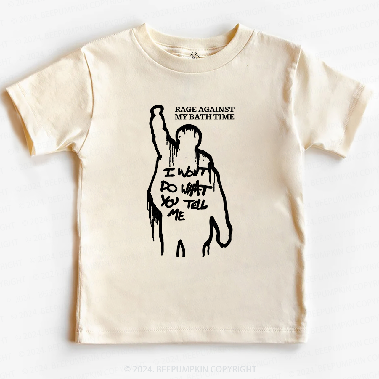Rage Against My Bath Time Toddler&Kids Tees 7