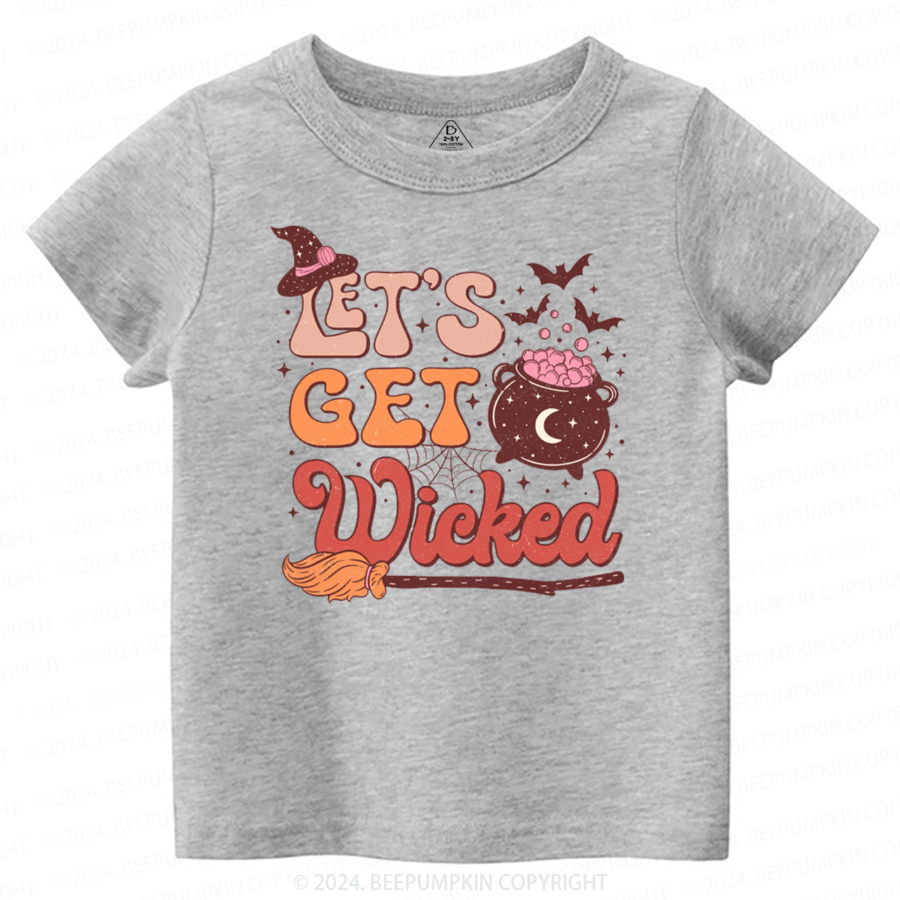 Let's Get Wicked Halloween Toddler&Kids Tees 