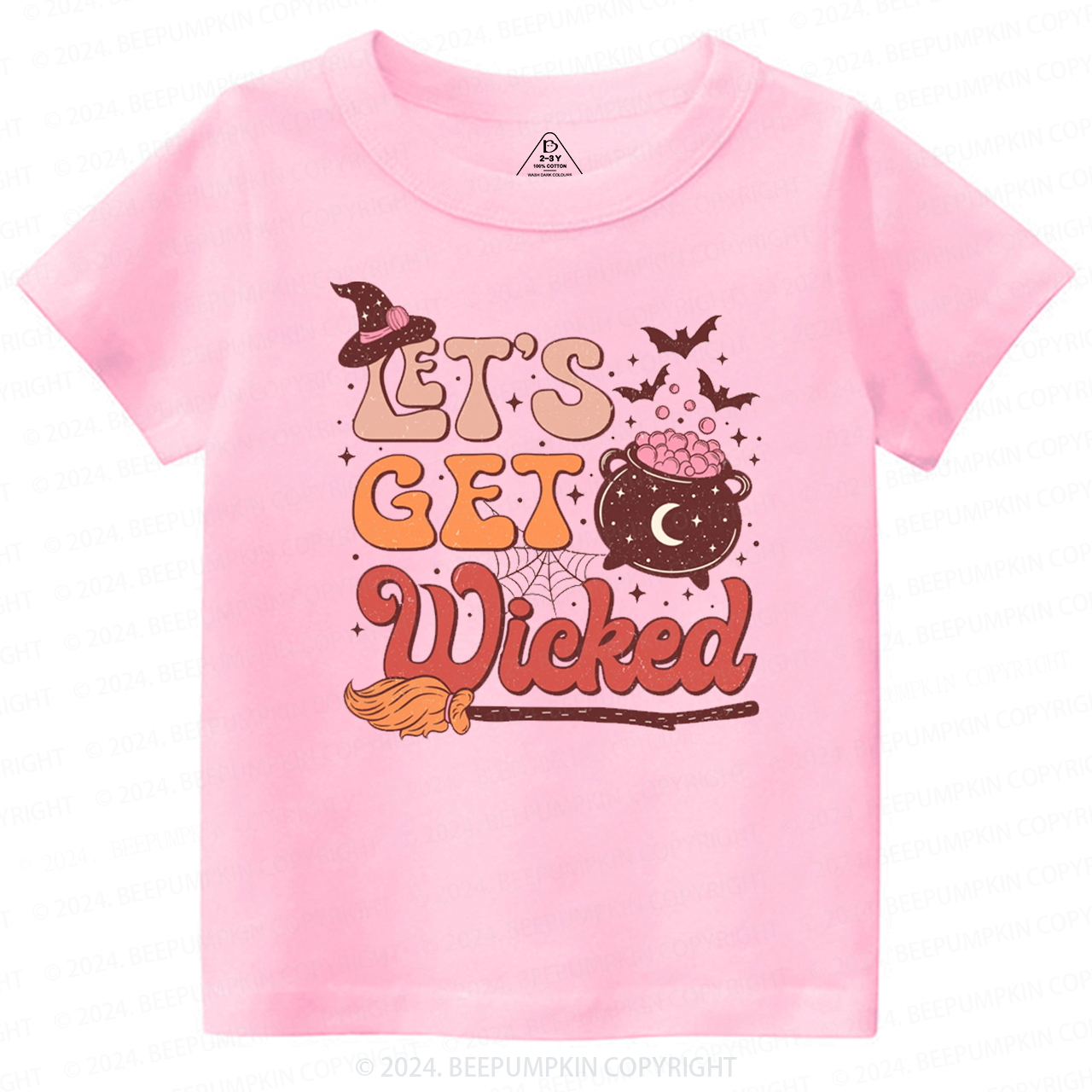 Let's Get Wicked Halloween Toddler&Kids Tees 