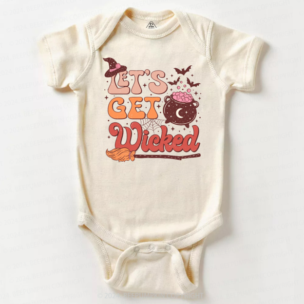Let's Get Wicked Halloween Bodysuit For Baby