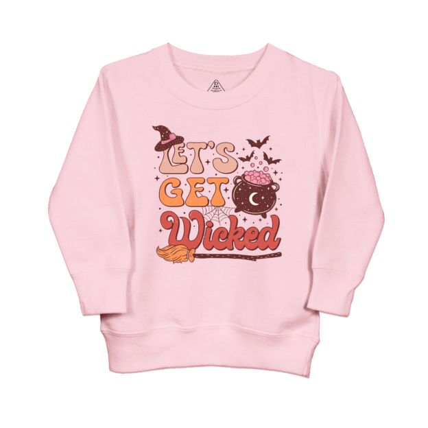 Let's Get Wicked Halloween Kids Sweatshirt