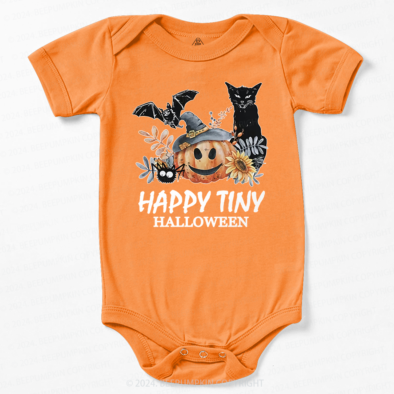 Happy Tiny Halloween Bodysuit For Baby