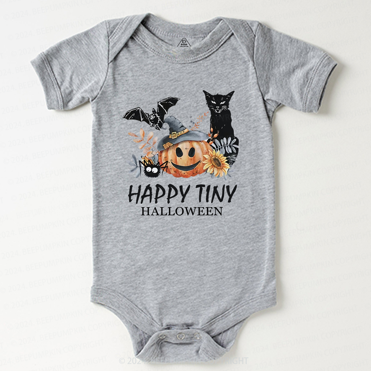 Happy Tiny Halloween Bodysuit For Baby