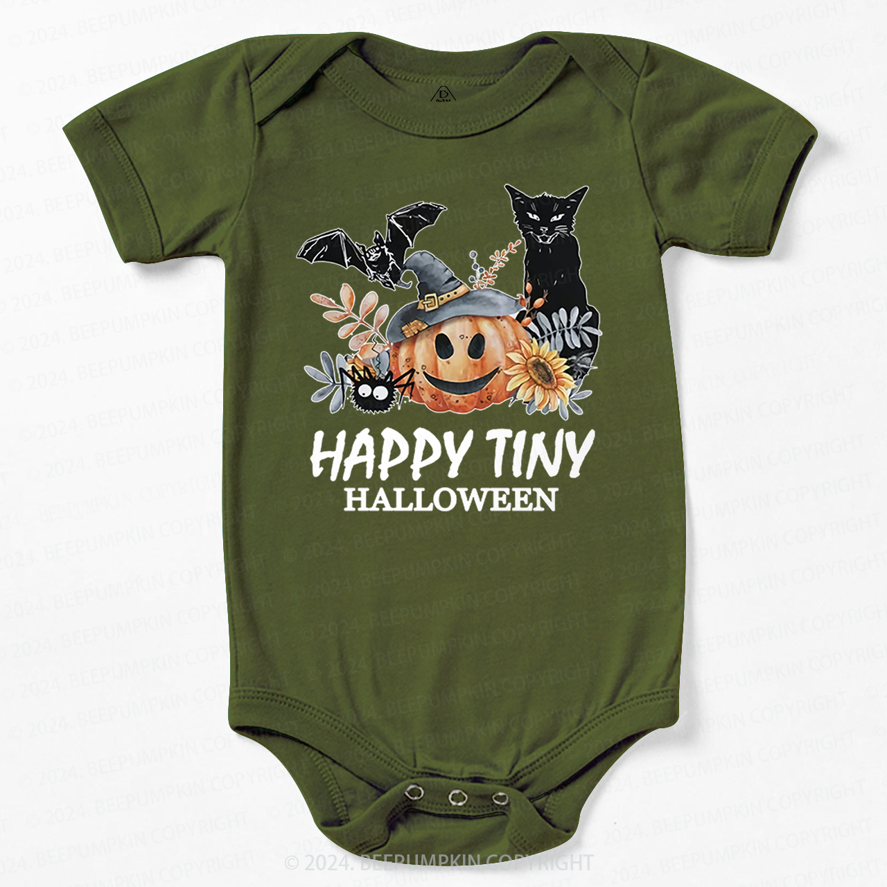 Happy Tiny Halloween Bodysuit For Baby