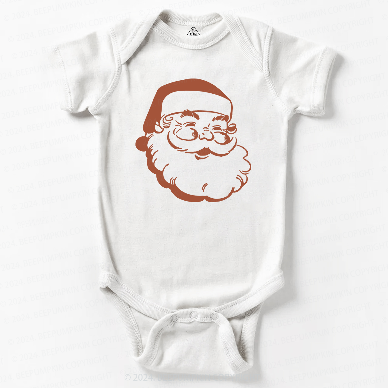 Santa Claus Baby Christmas Baby Bodysuit