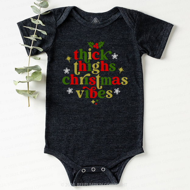 Christmas Vibes Baby Bodysuit