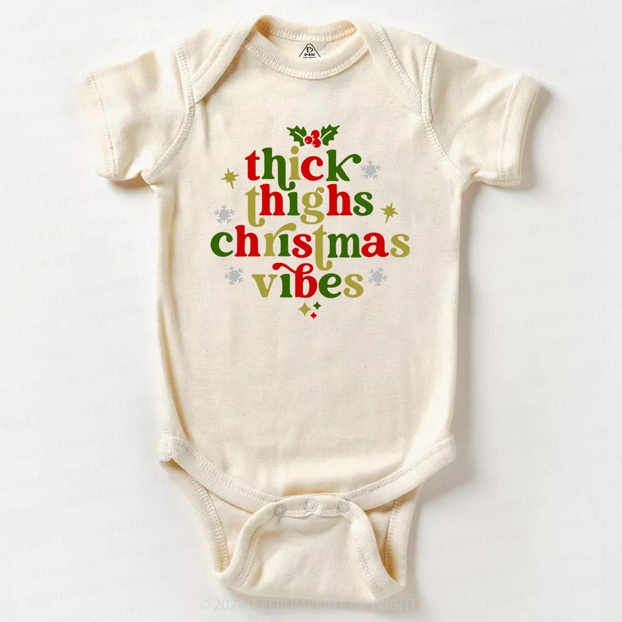 Christmas Vibes Baby Bodysuit