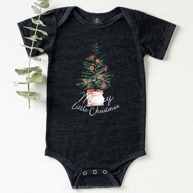 Merry Little Christmas Baby Bodysuit