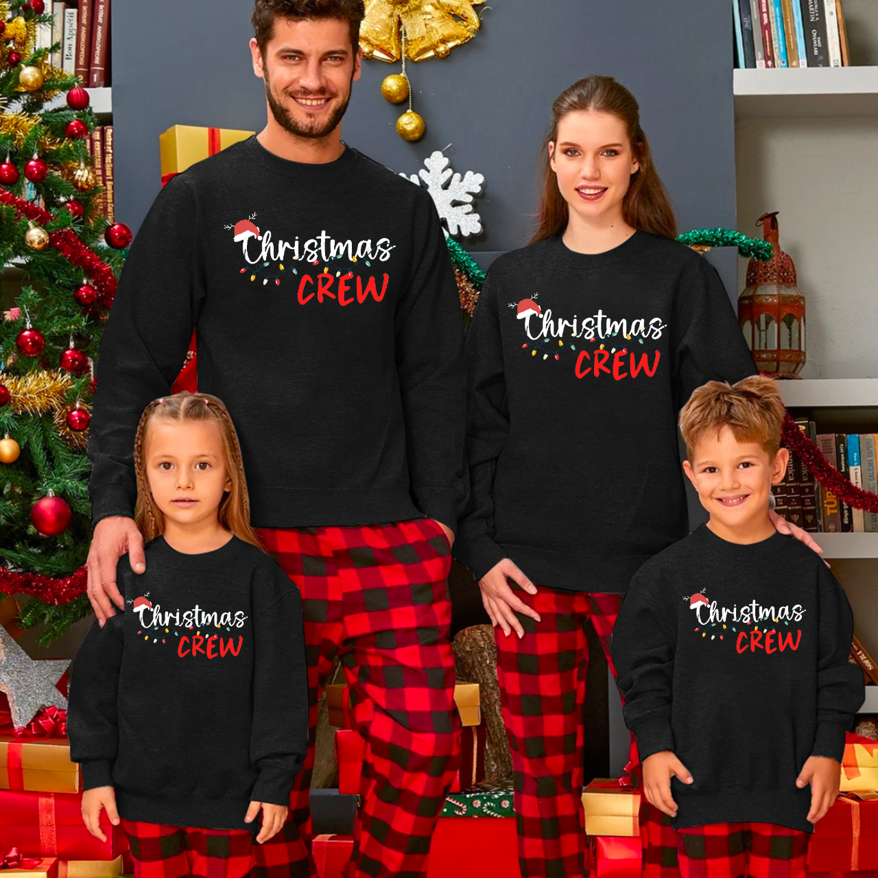 Christmas Crew Family Christmas Sweatshirt