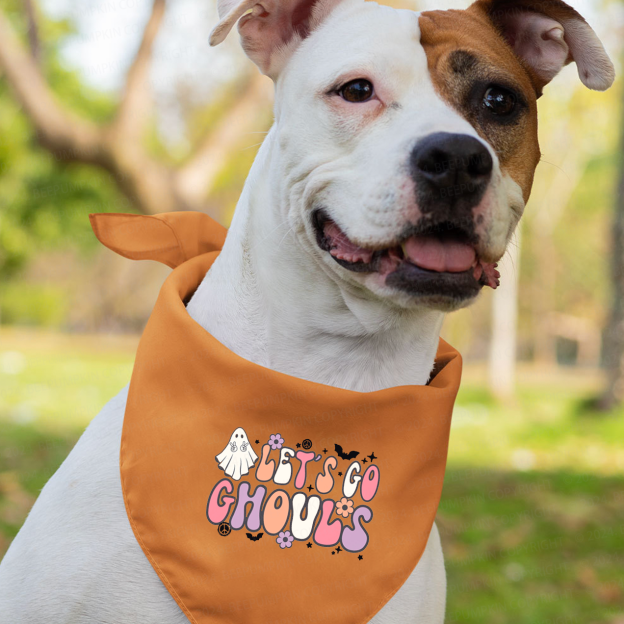 Lets Go Ghouls Retro Halloween Mom&Me Matching Shirt Beepumpkin