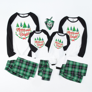 Image of Merry and Bright Christmas Pajamas Beepumpkin