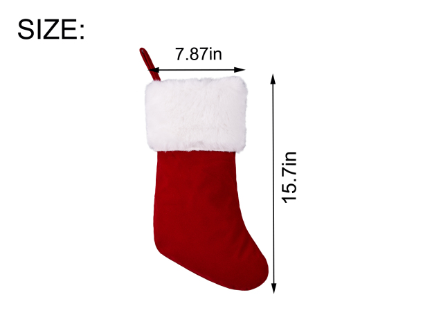 Personalized Name Red Christmas Stockings