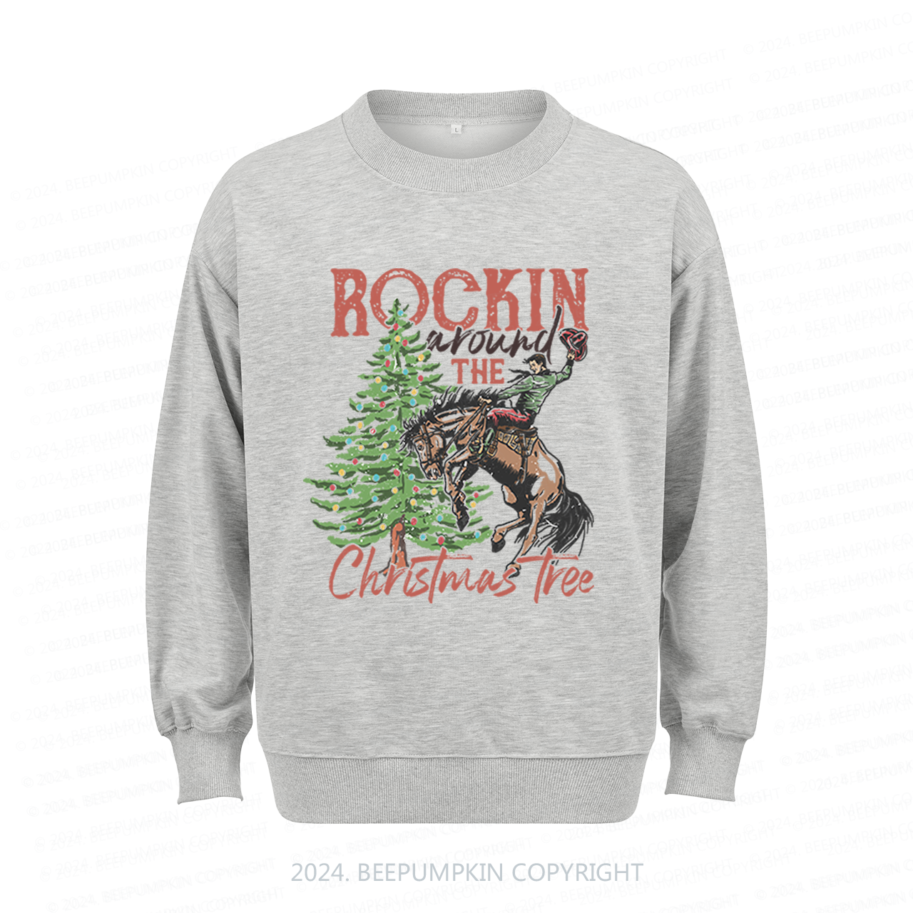 Rocking Around The Christmas Tree Sweatshirt Beepumpkin
