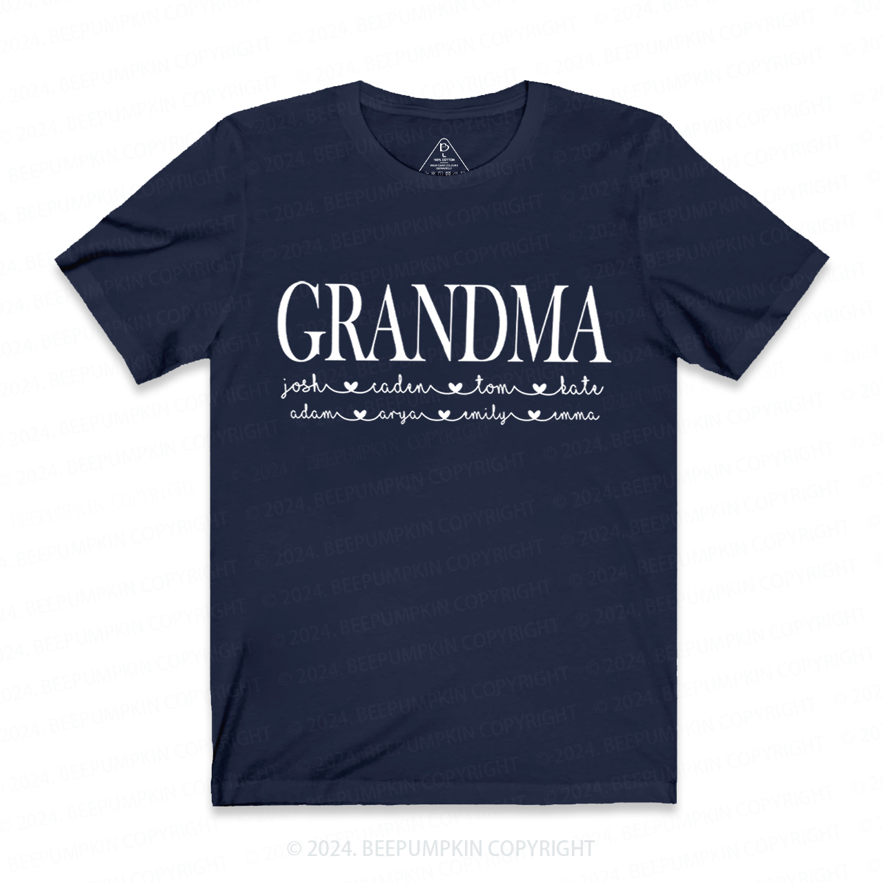 Grandma And Kids Personalized Shirt