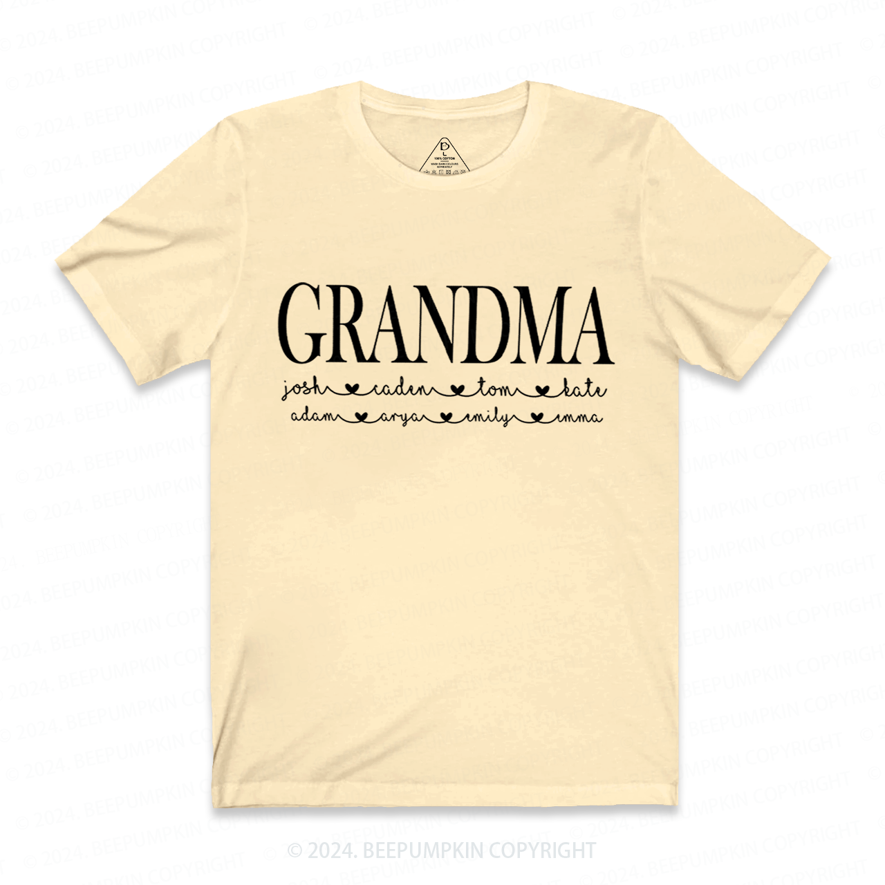 Grandma And Kids Personalized Shirt