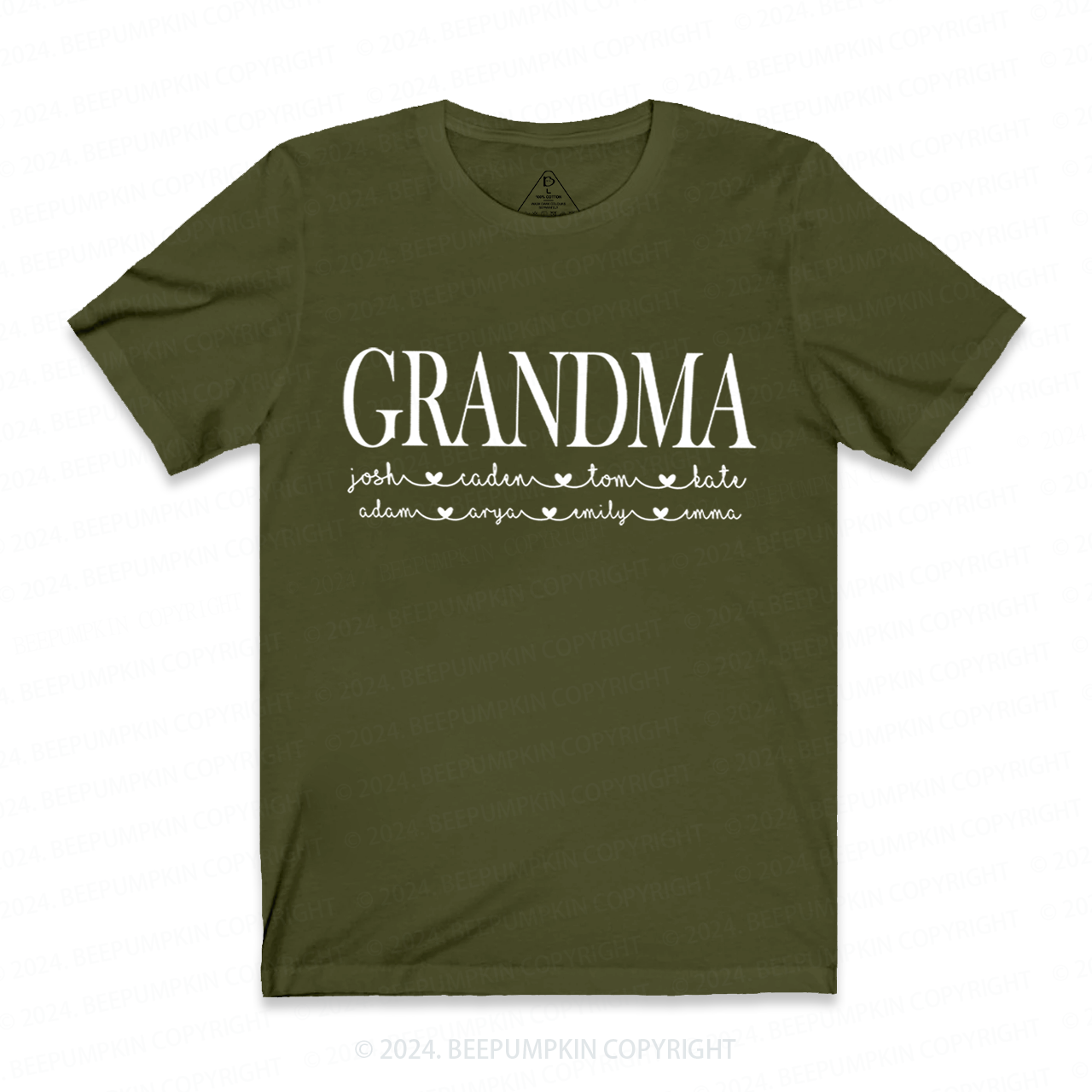 Grandma And Kids Personalized Shirt Sale-Beepumpkin™
