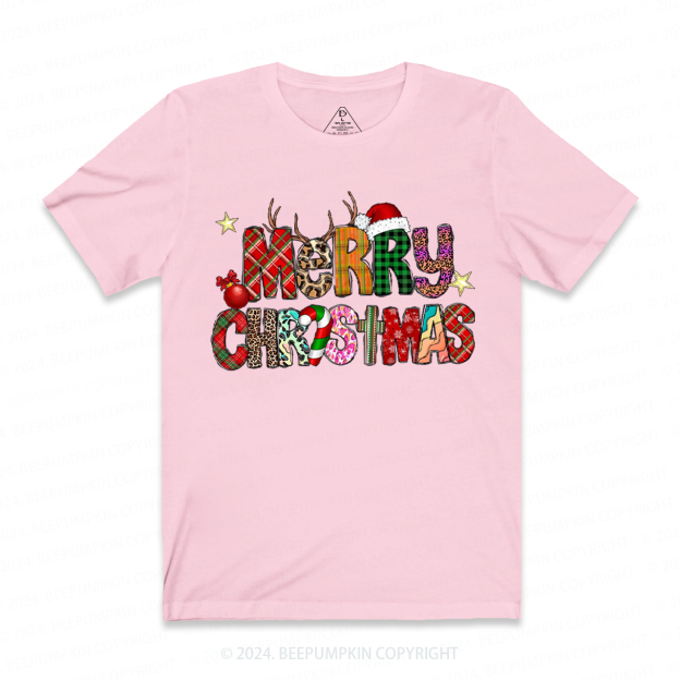 Merry Christmas Santa Hat Holiday Shirts Beepumpkin
