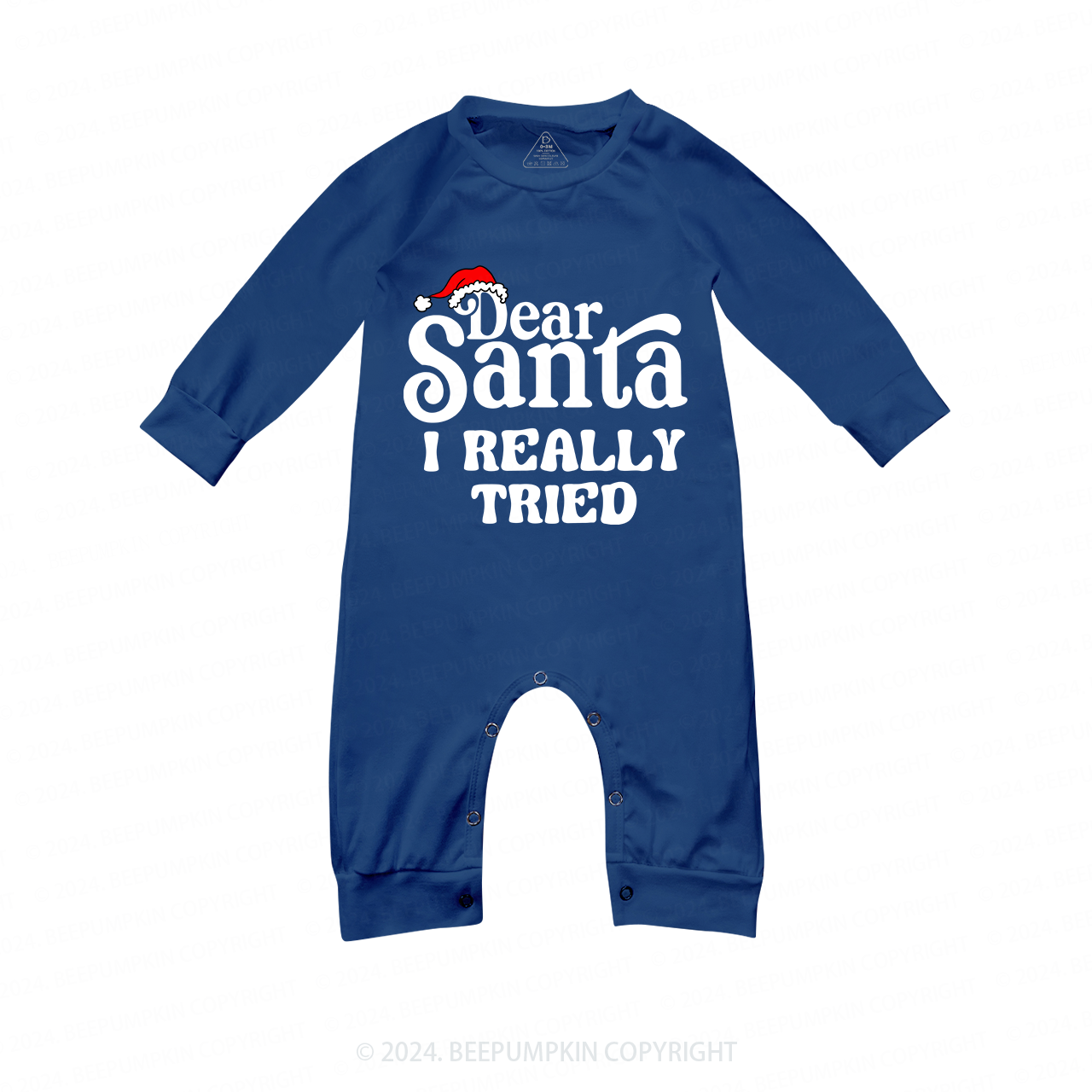 46 Quotes Dear Santa Christmas Family Matching Blue Pajamas Beepumpkin