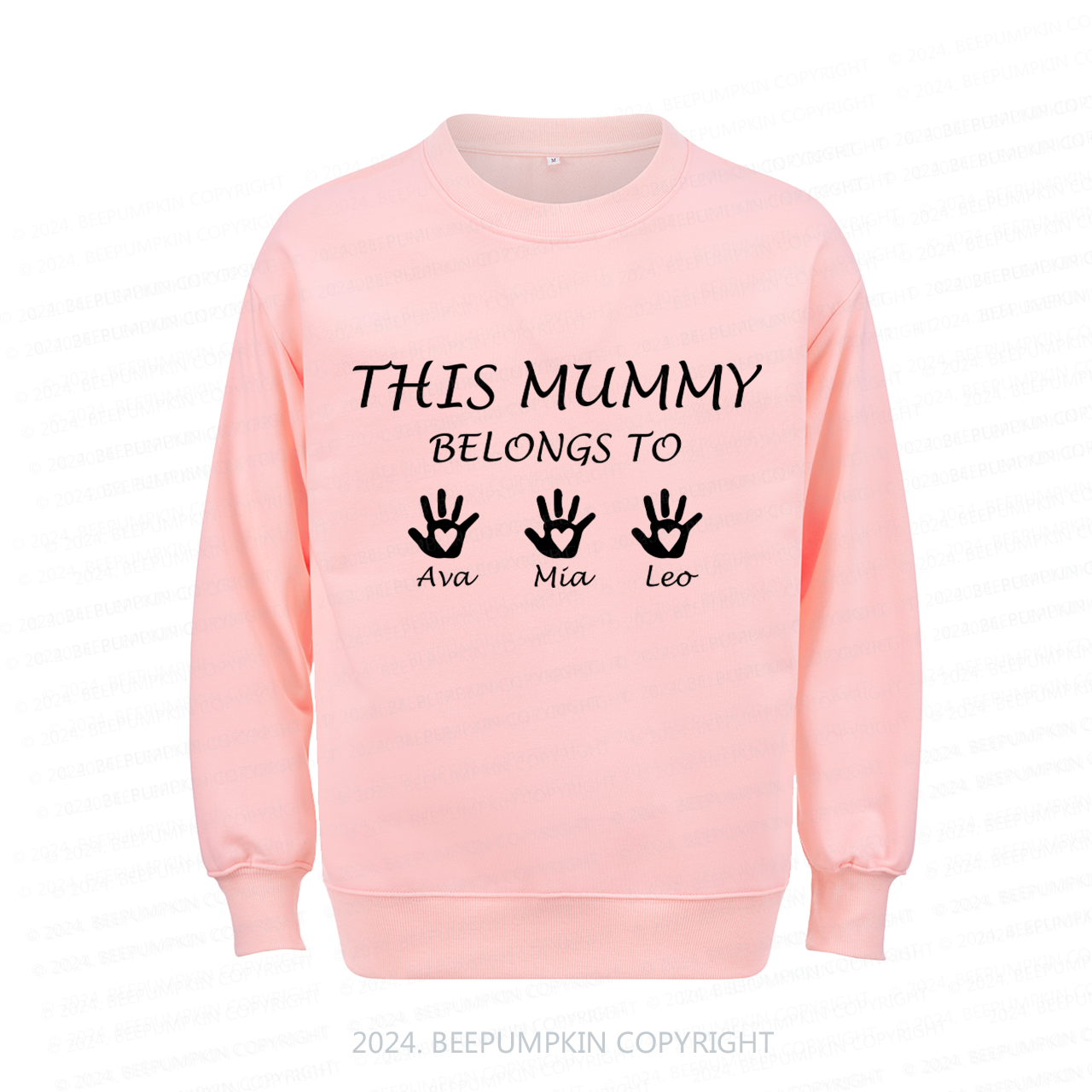 Personalized Sweatshirt This Mummy Belongs To