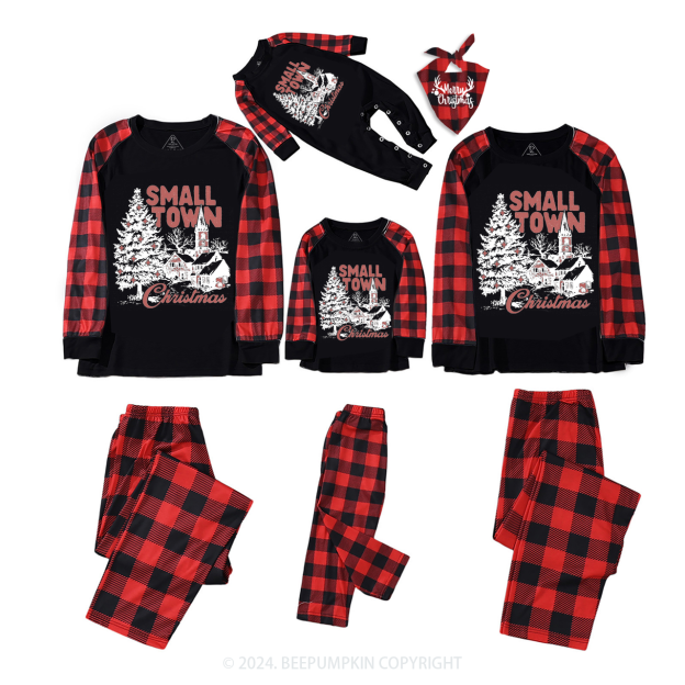Retro Christmas Family Matching Pajama Set Beepumpkin