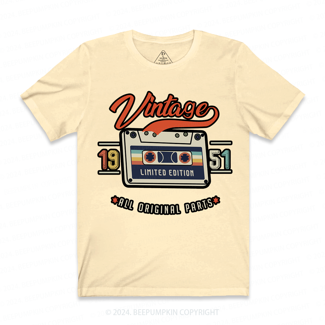 All Original Parts Custom Year Grandpa Shirt