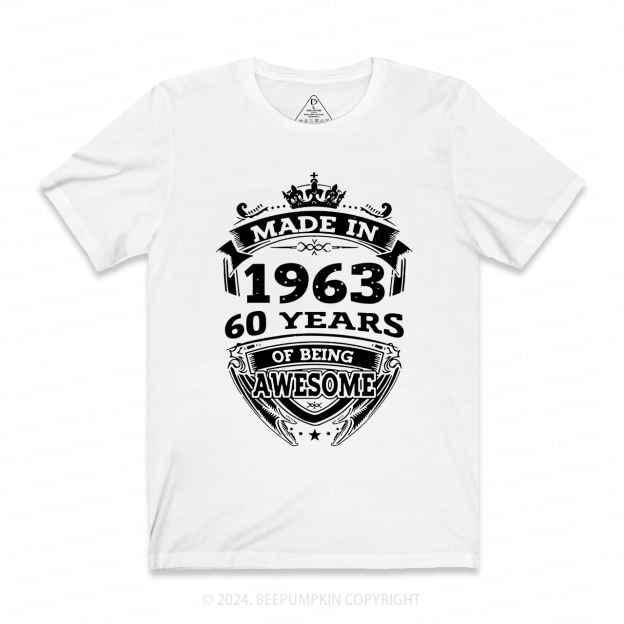 Being Awesome Grandpa Personalized Shirt