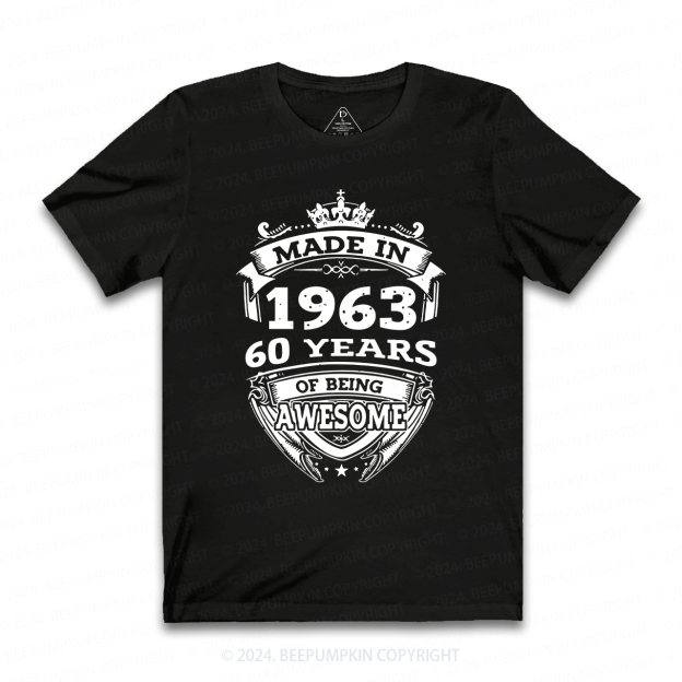 Being Awesome Grandpa Personalized Shirt