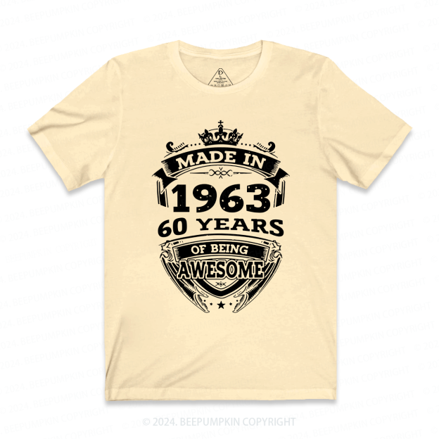 Being Awesome Grandpa Personalized Shirt