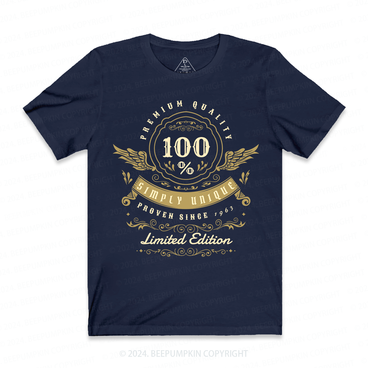 100% Simply Unique Grandpa Personalized Shirt