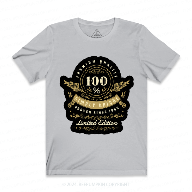 100% Simply Unique Grandpa Personalized Shirt