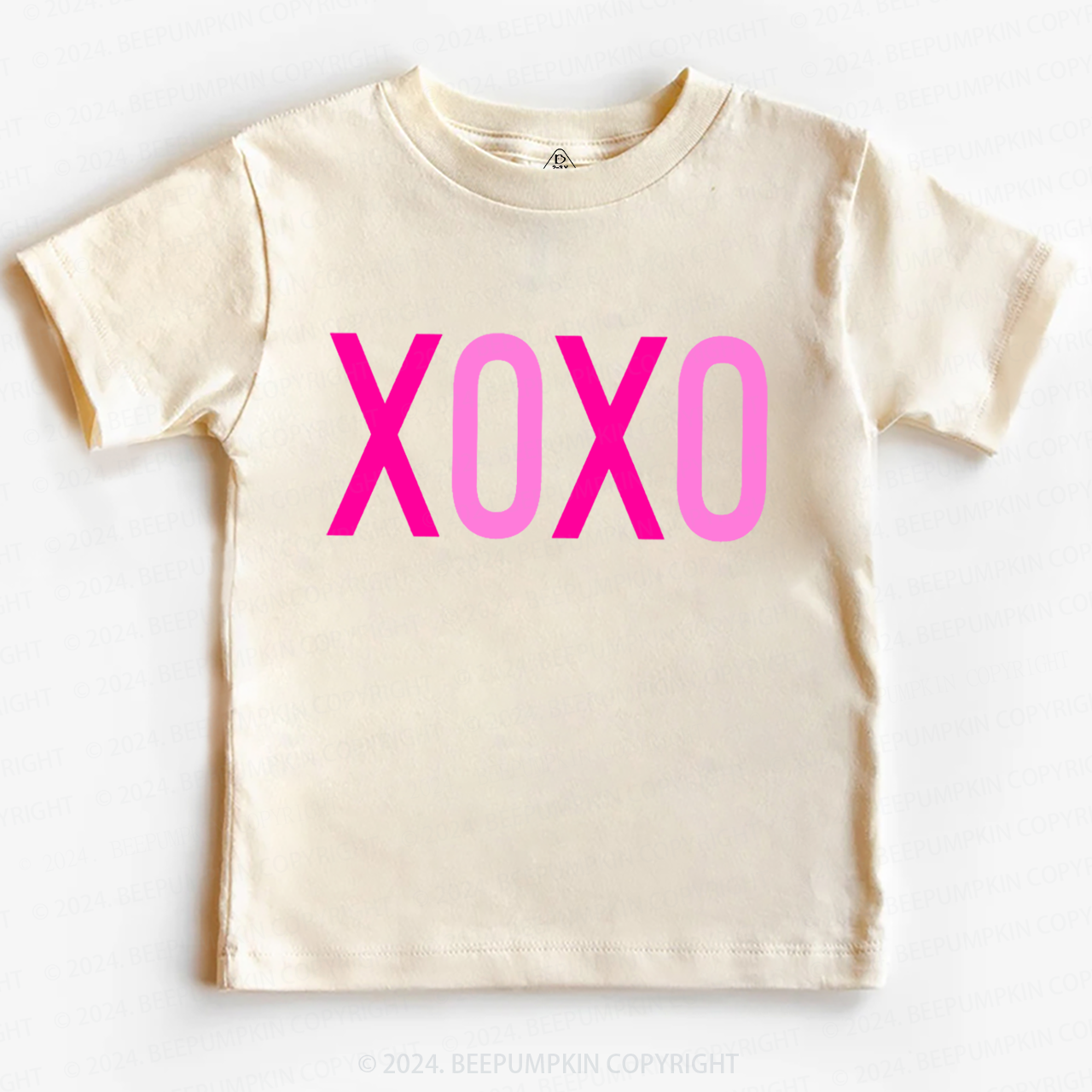 Valentine XOXO Toddler&Kids Tees Beepumpkin