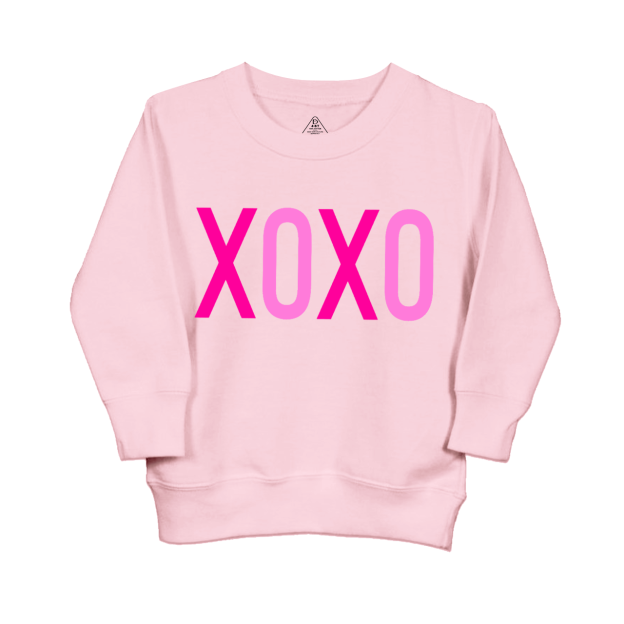 Valentine XOXO Kids Sweatshirt