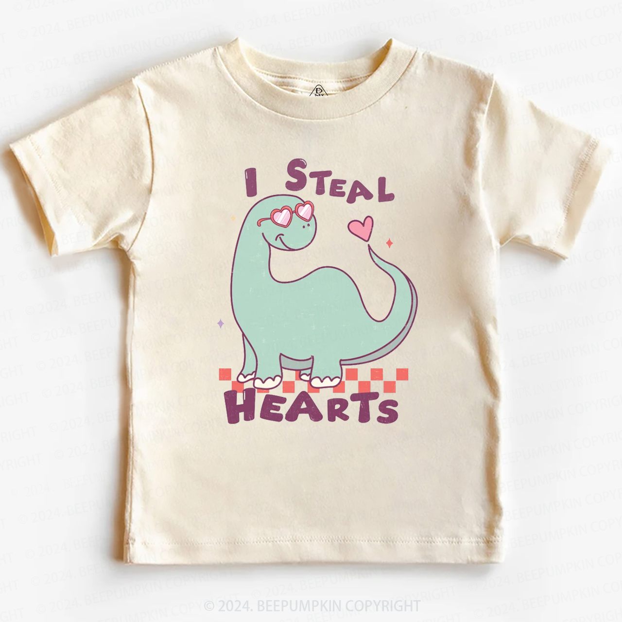 Love I Steal Hearts Toddler&Kids Tees Beepumpkin