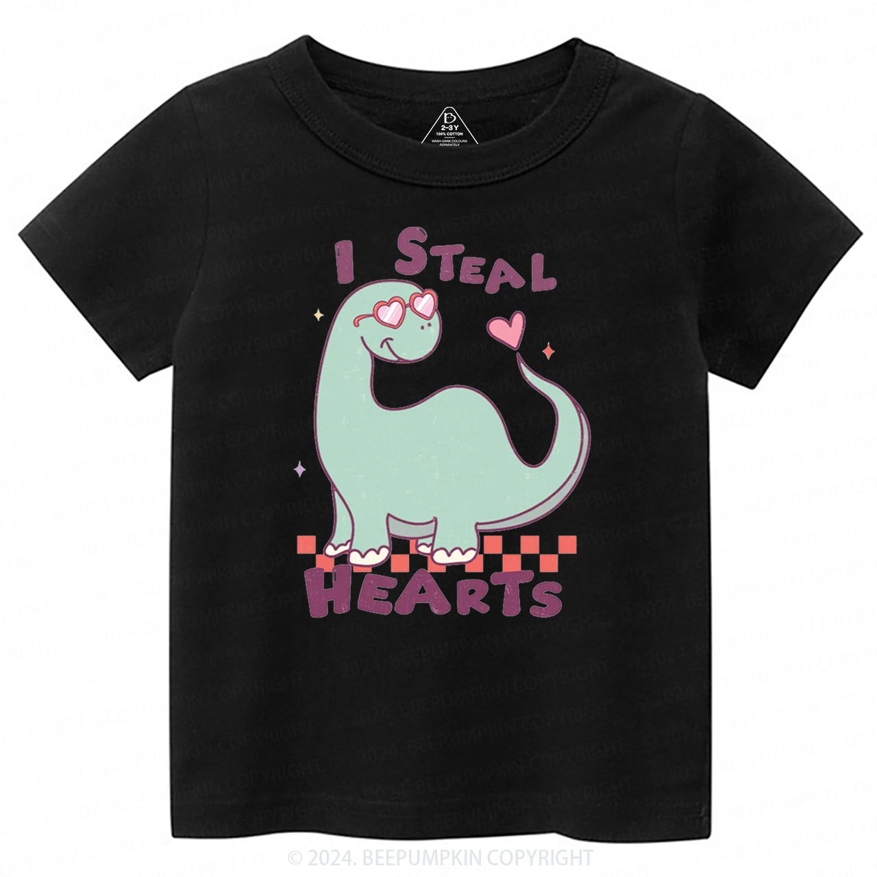 Love I Steal Hearts Toddler&Kids Tees Beepumpkin