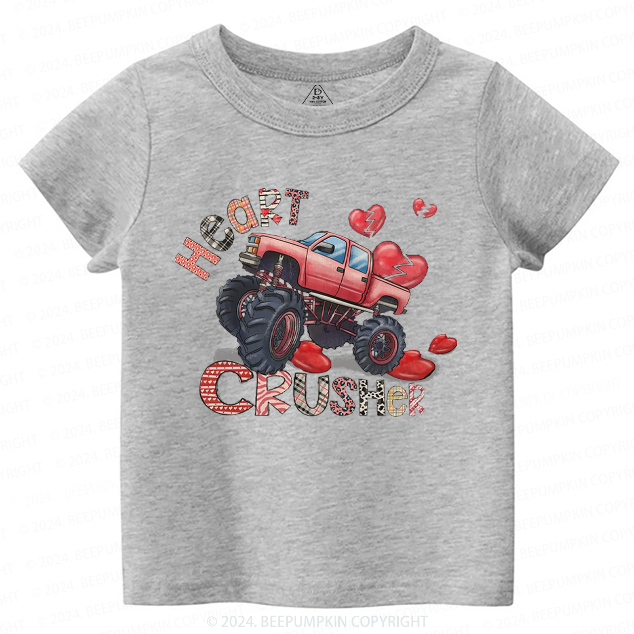 Heart Crusher Toddler&Kids Tees Beepumpkin