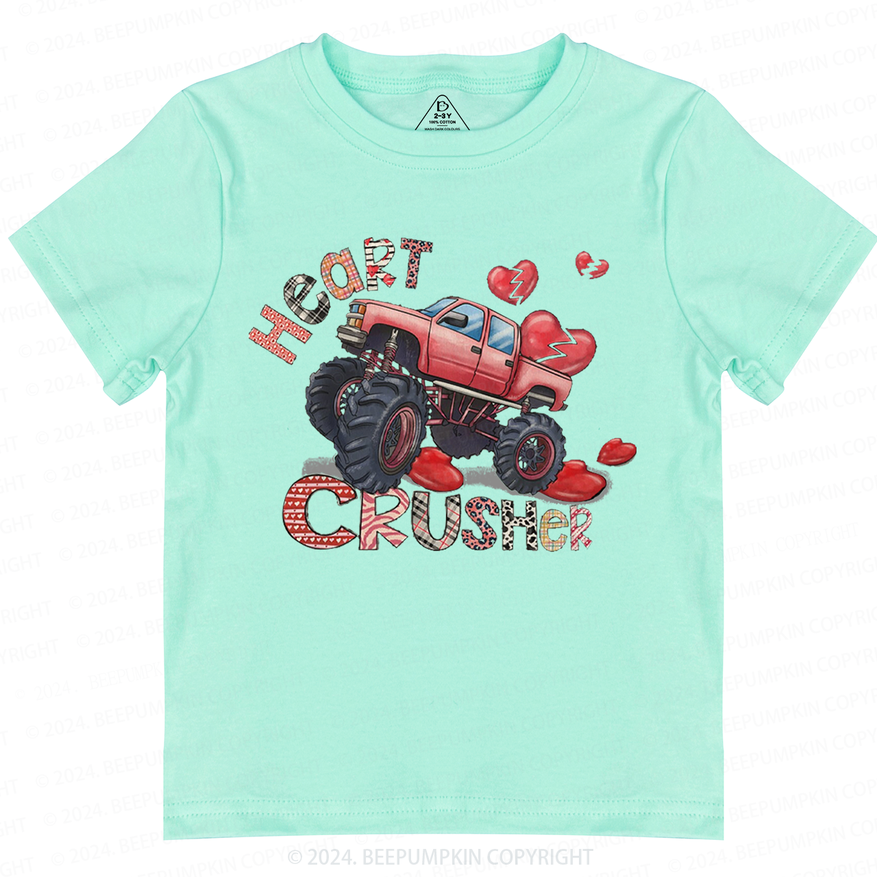 Heart Crusher Toddler&Kids Tees Beepumpkin