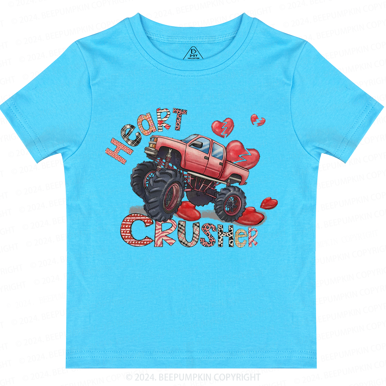 Heart Crusher Toddler&Kids Tees Beepumpkin