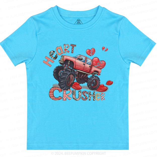 Heart Crusher Toddler&Kids Tees Beepumpkin