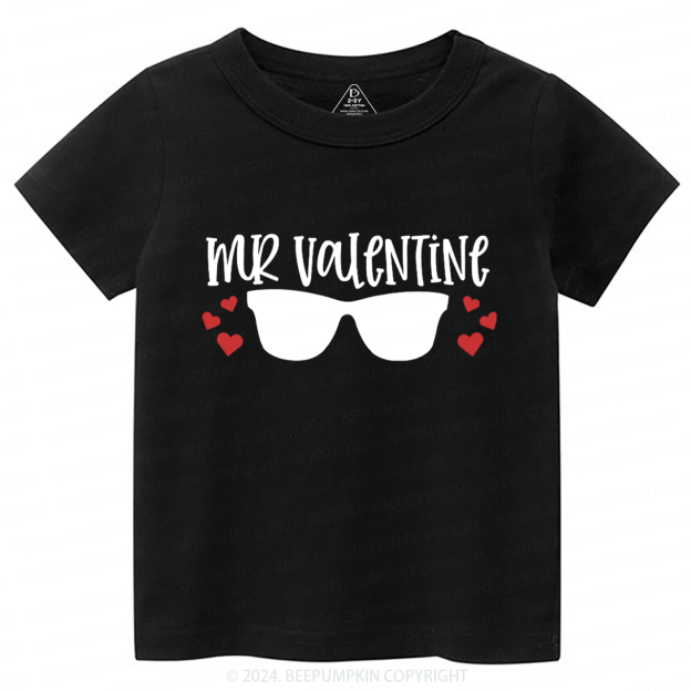 Mr Valentine Toddler&Kids Tees Beepumpkin