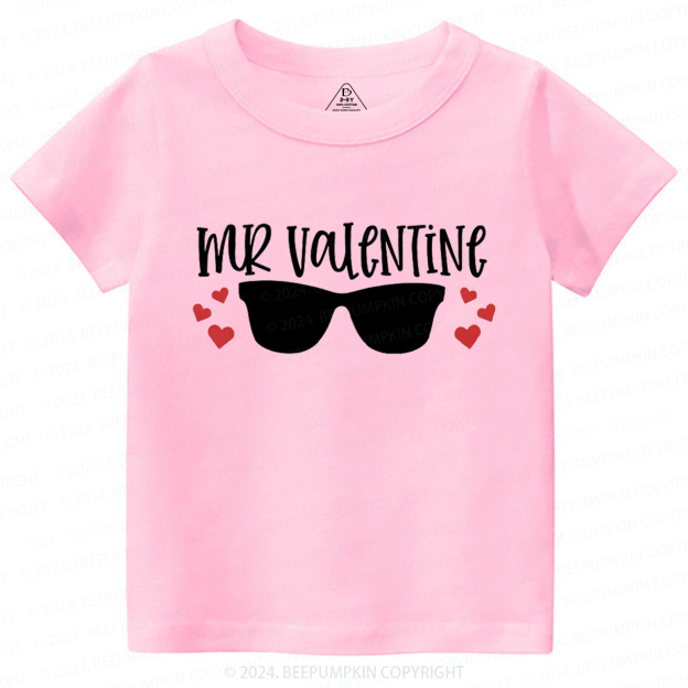 Mr Valentine Toddler&Kids Tees Beepumpkin