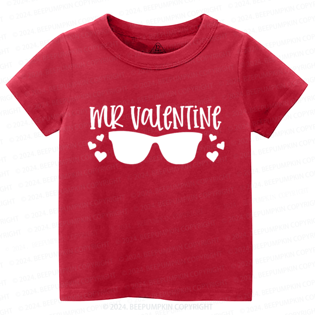 Mr Valentine Toddler&Kids Tees Beepumpkin
