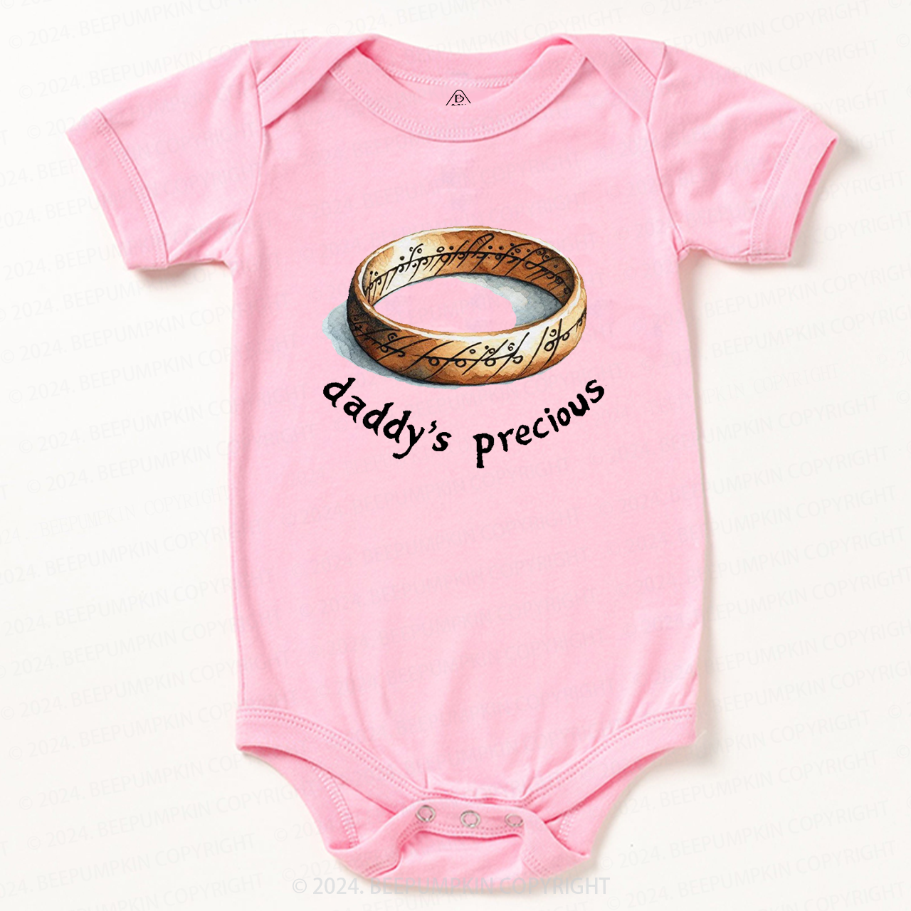 Daddy's Precious Bodysuit For Baby Beepumpkin