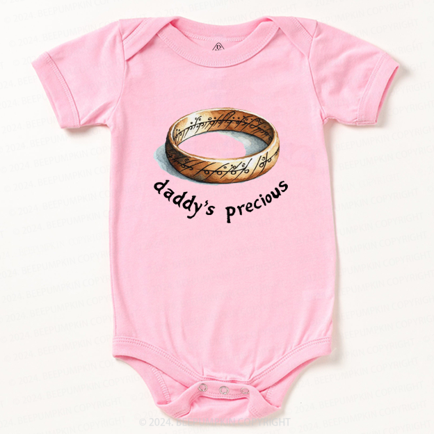 Daddy's Precious Bodysuit For Baby Beepumpkin