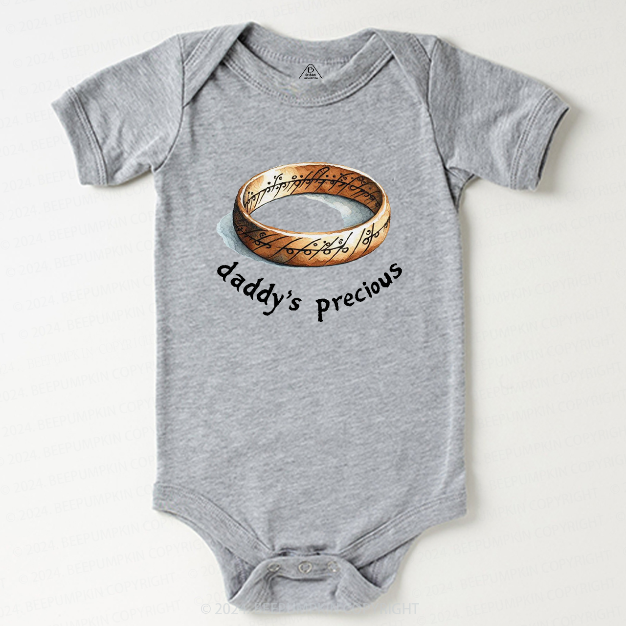 Daddy's Precious Bodysuit For Baby Beepumpkin