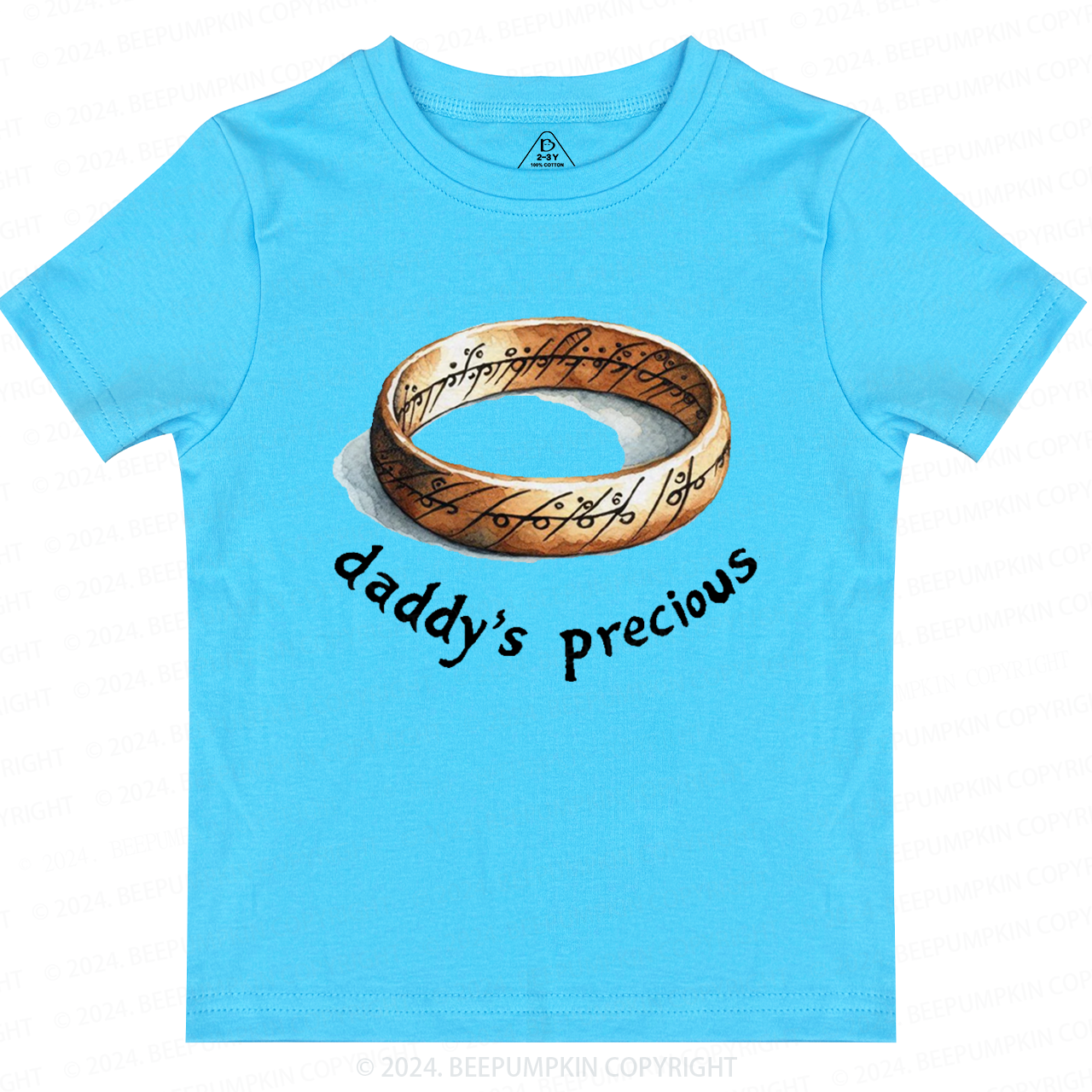  Daddy's Precious Toddler&Kids Tees Beepumpkin