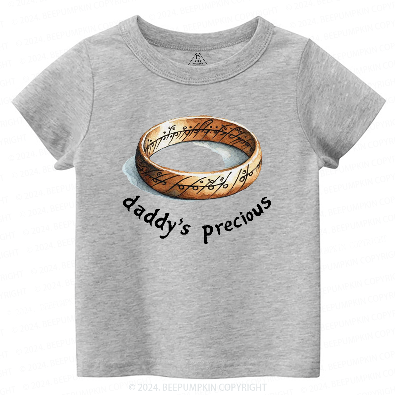  Daddy's Precious Toddler&Kids Tees Beepumpkin