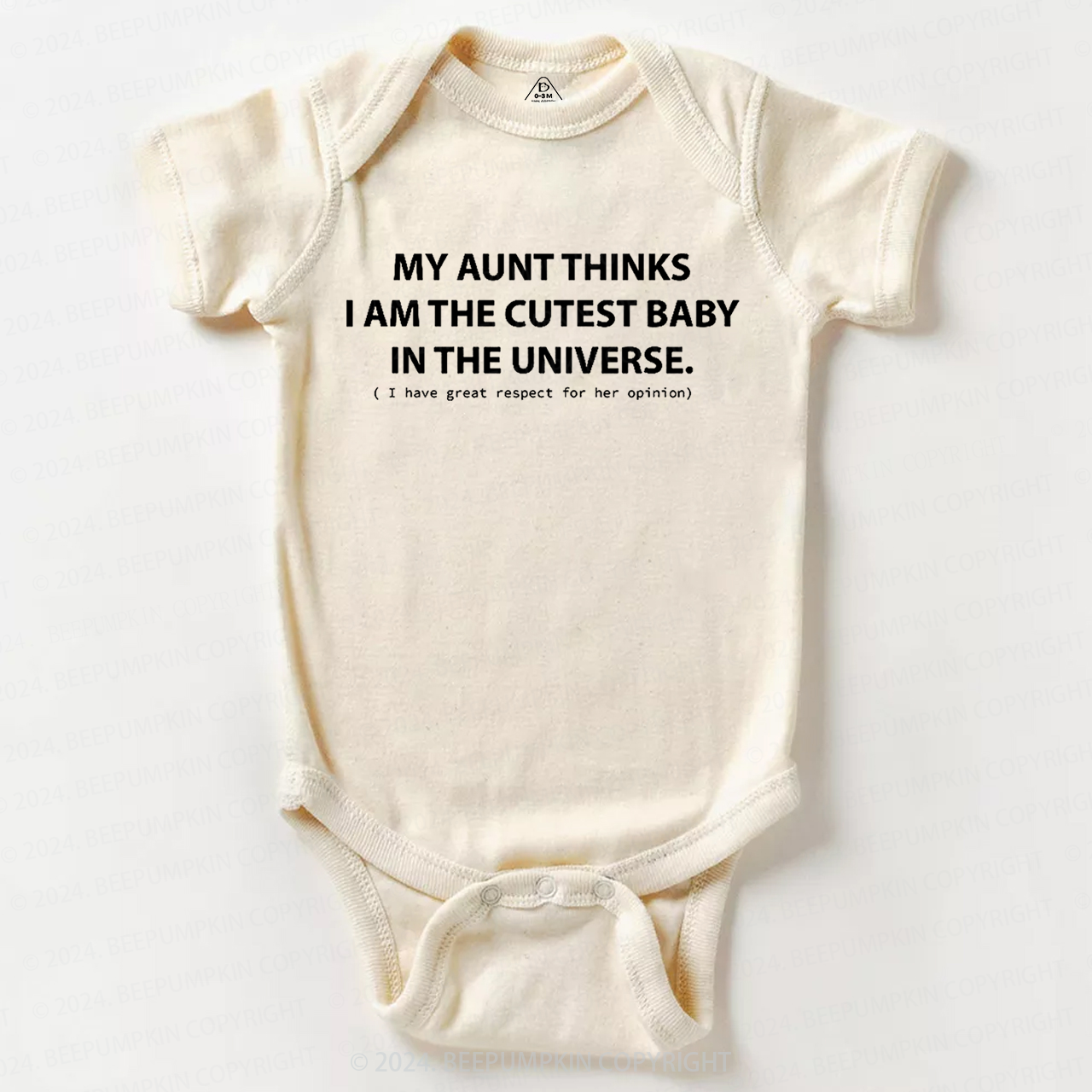 My Aunt Thinks I Am The Cutest Bodysuit For Baby