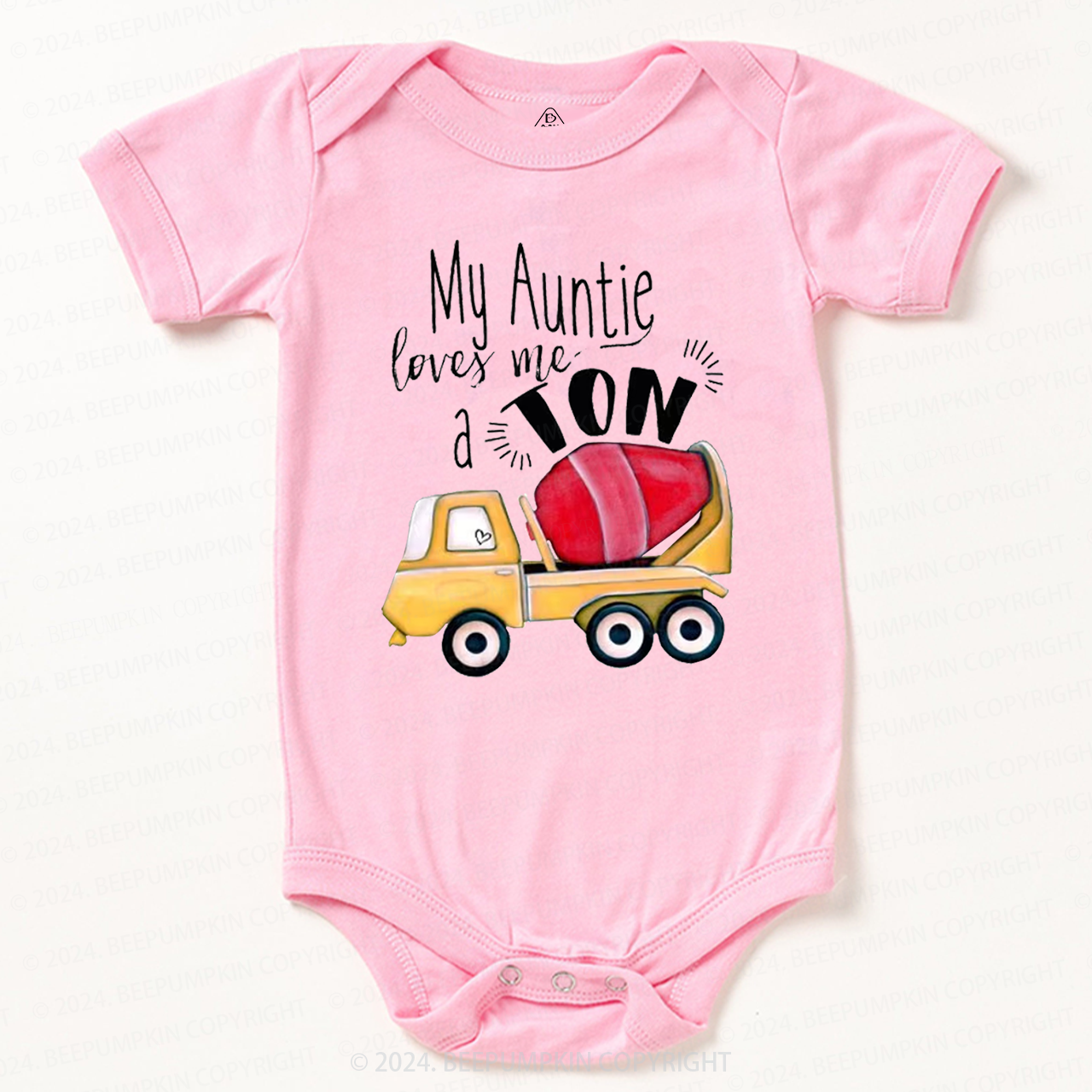 My Auntie Loves Me A Ton Bodysuit For Baby 