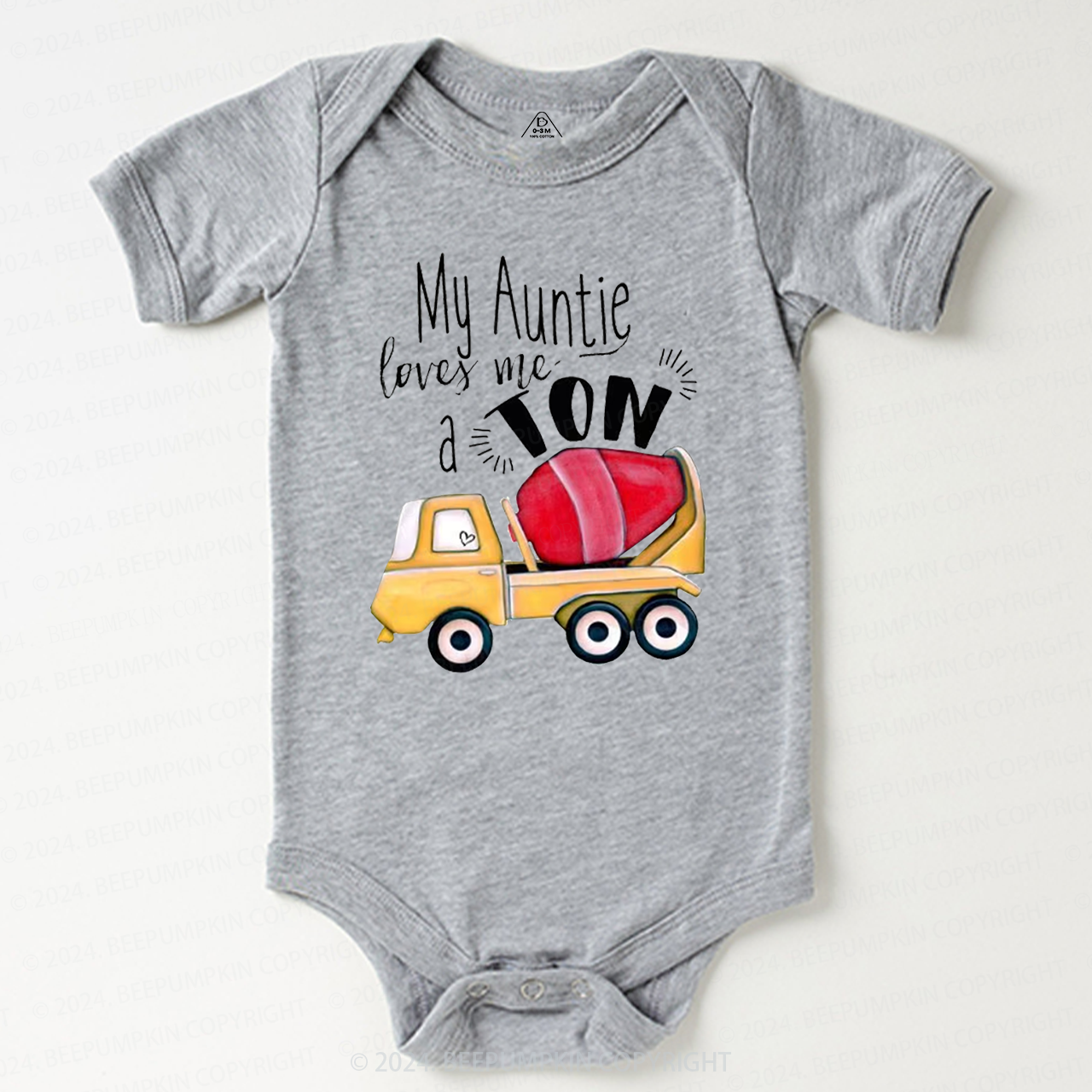 My Auntie Loves Me A Ton Bodysuit For Baby 