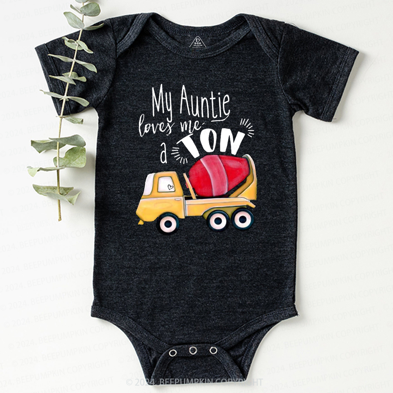 My Auntie Loves Me A Ton Bodysuit For Baby 